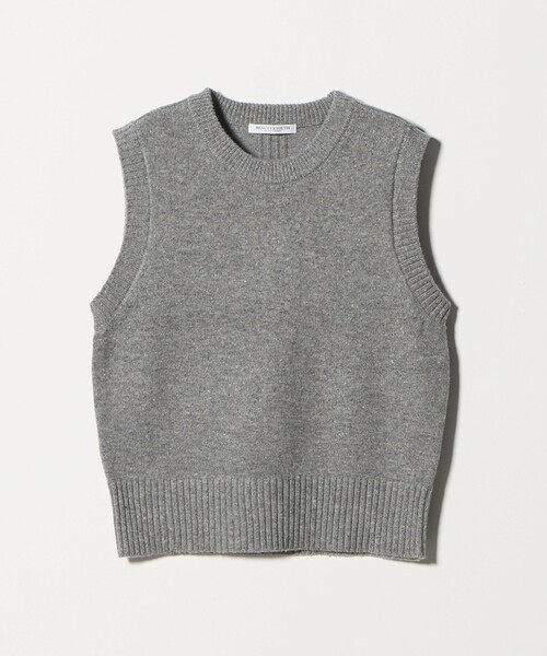 BEAUTY&YOUTH UNITED ARROWS（ビューティーアンドユースユナイテッドアローズ）の「ウールナイロンブレンド ネップベスト（ベスト・レディース・ライトグレー/ベージュ・FREE）」の13枚目の写真