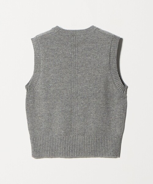 BEAUTY&YOUTH UNITED ARROWS（ビューティーアンドユースユナイテッドアローズ）の「ウールナイロンブレンド ネップベスト（ベスト・レディース・ライトグレー/ベージュ・FREE）」の12枚目の写真