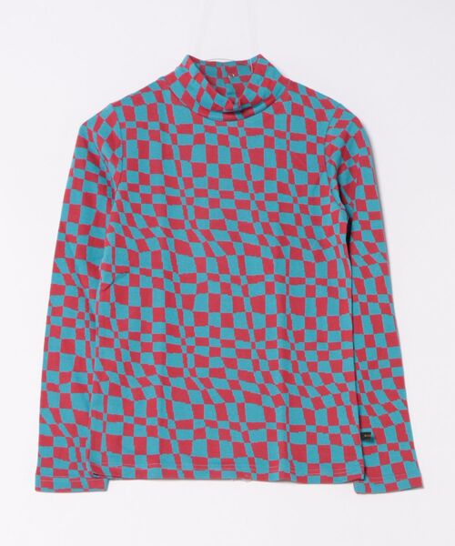 MARKEY'S（マーキーズ）の「総柄ジャガードカットソー/おとな（Tシャツ/カットソー・レディース・ブルー系その他/ライトグリーン/レッド系その他/ライトブルー/イエロー系その他/ブラック系その他・160cm）」の14枚目の写真