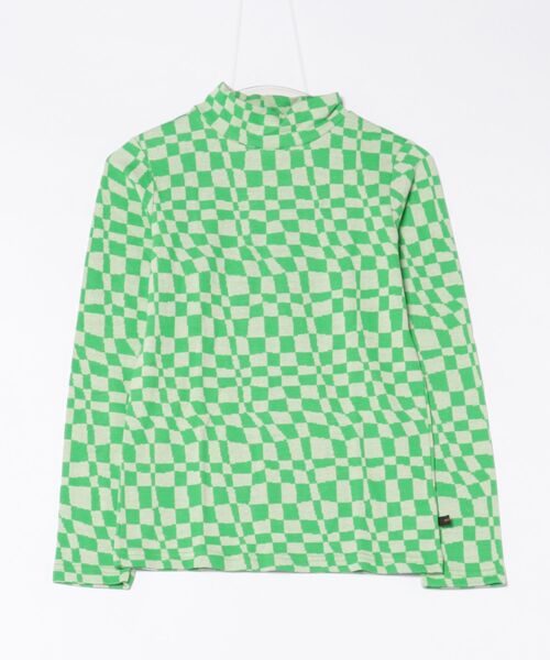 MARKEY'S（マーキーズ）の「総柄ジャガードカットソー/おとな（Tシャツ/カットソー・レディース・ブルー系その他/ライトグリーン/レッド系その他/ライトブルー/イエロー系その他/ブラック系その他・160cm）」の15枚目の写真