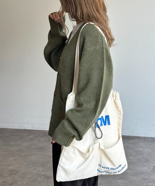 CPCM（シーピーシーエム）の「モヘア混シャギーカーディガン（カーディガン/ボレロ・メンズ・グリーン/オレンジ/ネイビー/チャコールグレー・MEDIUM/LARGE）」の11枚目の写真