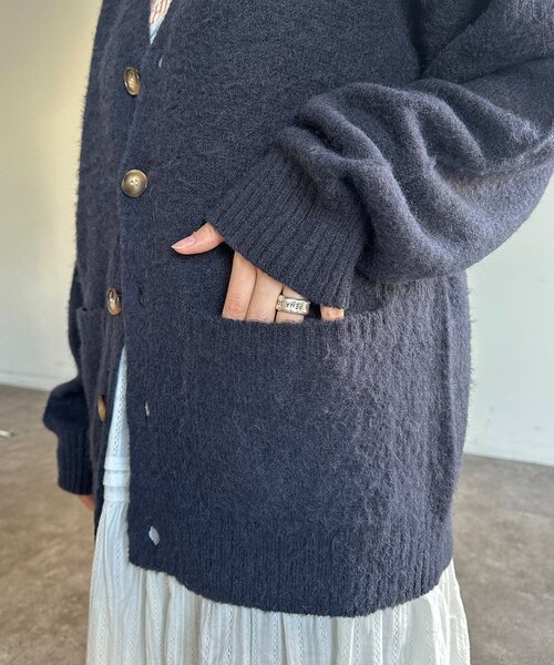 セール】モヘア混シャギーカーディガン（カーディガン/ボレロ）｜CPCM