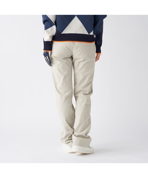 FILA GOLF（フィラゴルフ ）の「FILA GOLF フィラゴルフ ゴルフウェア  ワンポイント ロゴ 吸水速乾 UVカット ストレッチ ストレート ロングパンツ（その他パンツ・レディース・ブラック/ネイビー/ベージュ/ライトグレー・LL/L/M）」の8枚目の写真
