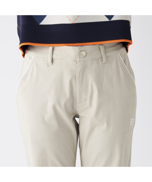 FILA GOLF（フィラゴルフ ）の「FILA GOLF フィラゴルフ ゴルフウェア  ワンポイント ロゴ 吸水速乾 UVカット ストレッチ ストレート ロングパンツ（その他パンツ・レディース・ブラック/ネイビー/ベージュ/ライトグレー・LL/L/M）」の11枚目の写真