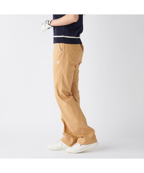 FILA GOLF（フィラゴルフ ）の「FILA GOLF フィラゴルフ ゴルフウェア  ワンポイント ロゴ 吸水速乾 UVカット ストレッチ ストレート ロングパンツ（その他パンツ・レディース・ブラック/ネイビー/ベージュ/ライトグレー・LL/L/M）」の15枚目の写真