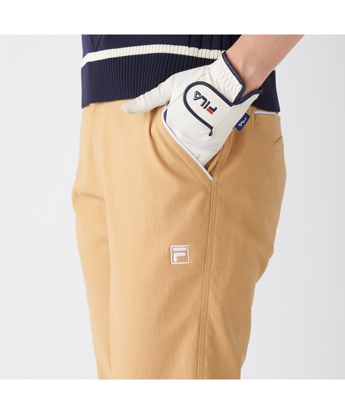FILA GOLF（フィラゴルフ ）の「FILA GOLF フィラゴルフ ゴルフウェア  ワンポイント ロゴ 吸水速乾 UVカット ストレッチ ストレート ロングパンツ（その他パンツ・レディース・ブラック/ネイビー/ベージュ/ライトグレー・LL/L/M）」の21枚目の写真