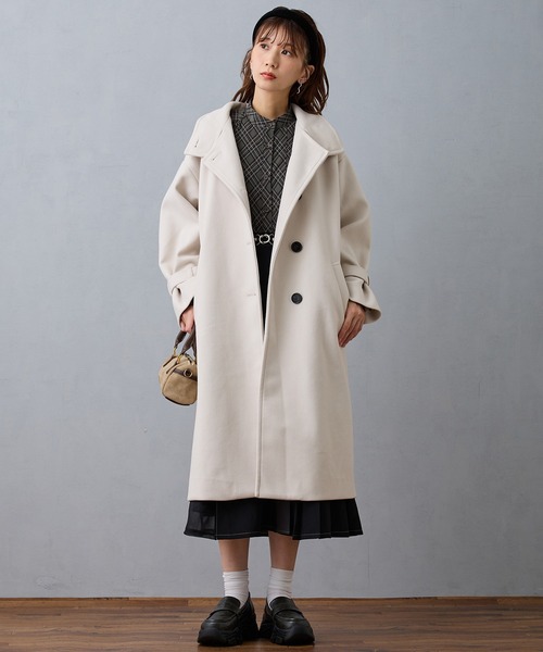 NICOLE CLUB（ニコル　クラブ）の「プリーツ柄ブラウス（シャツ/ブラウス・レディース・ブラウン/グリーン/グレー・MEDIUM）」の16枚目の写真