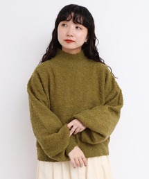l'atelier du savon | きらっとしたニット　ハイネックプルオーバー(ニット/セーター)