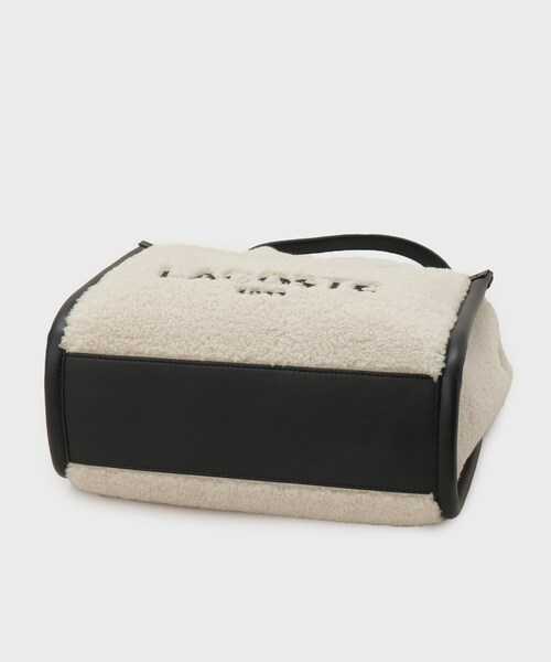 GALLEST（ギャレスト）の「【LACOSTE】ヘリテージシーズナル フェイクファーミニトートバッグ（トートバッグ・レディース・アイボリー・00）」の6枚目の写真