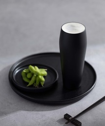 kuros'（クロス）の「【kuros'オリジナル】江戸の薄硝子 ピルスナーグラス ブラックマット 黒箱入り（食器）」