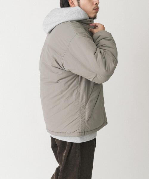 EKAL（エカル）の「『UR TECH』ナイロンタッサージャケット（ダウンジャケット/コート・メンズ・ブラック系その他/グレー/ベージュ系その他・MEDIUM/LARGE）」の6枚目の写真