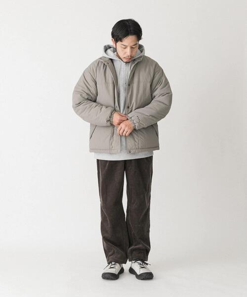 EKAL（エカル）の「『UR TECH』ナイロンタッサージャケット（ダウンジャケット/コート・メンズ・ブラック系その他/グレー/ベージュ系その他・MEDIUM/LARGE）」の8枚目の写真