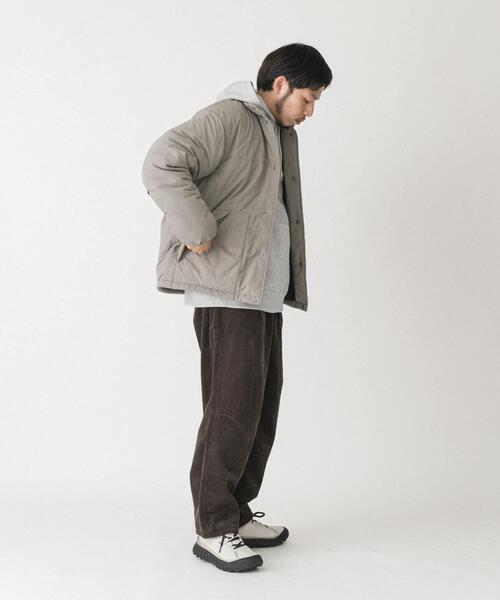 EKAL（エカル）の「『UR TECH』ナイロンタッサージャケット（ダウンジャケット/コート・メンズ・ブラック系その他/グレー/ベージュ系その他・MEDIUM/LARGE）」の10枚目の写真