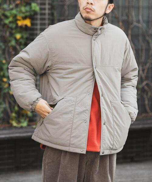 EKAL（エカル）の「『UR TECH』ナイロンタッサージャケット（ダウンジャケット/コート・メンズ・ブラック系その他/グレー/ベージュ系その他・MEDIUM/LARGE）」の11枚目の写真