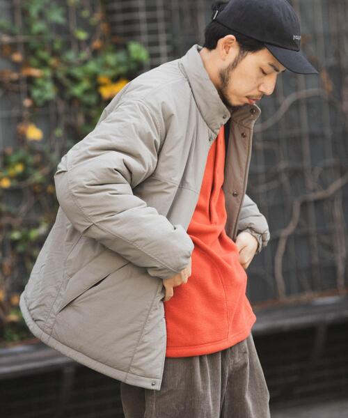 EKAL（エカル）の「『UR TECH』ナイロンタッサージャケット（ダウンジャケット/コート・メンズ・ブラック系その他/グレー/ベージュ系その他・MEDIUM/LARGE）」の12枚目の写真