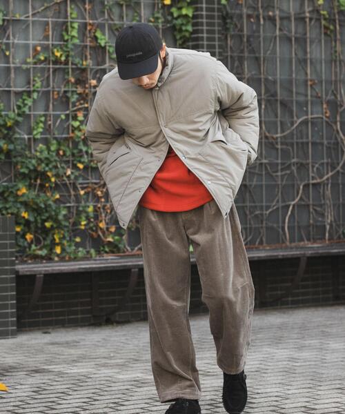 EKAL（エカル）の「『UR TECH』ナイロンタッサージャケット（ダウンジャケット/コート・メンズ・ブラック系その他/グレー/ベージュ系その他・MEDIUM/LARGE）」の16枚目の写真