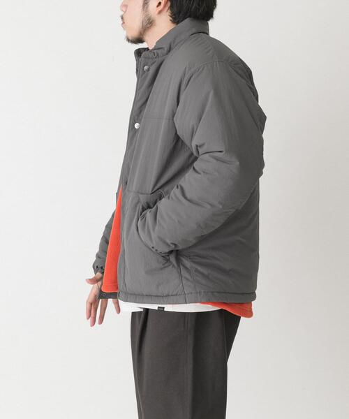 EKAL（エカル）の「『UR TECH』ナイロンタッサージャケット（ダウンジャケット/コート・メンズ・ブラック系その他/グレー/ベージュ系その他・MEDIUM/LARGE）」の21枚目の写真