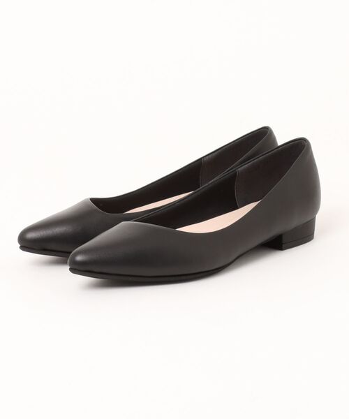 MELMO(メルモ)の「ポインテッドトゥプレーンパンプス(パンプス・レディース・ブラック・22.5cm/23.0cm/23.5cm/24.0cm/24.5cm)」の1枚目の写真