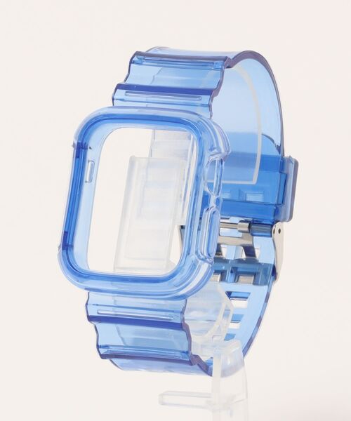Fun & Daily（ファンアンドデイリー）の「Multi Color Apple Watch Band / アップルウオッチバンド（デジタル腕時計・レディース・ブルー/クリア/ブラック系その他/ブラック/パープル/イエロー/オレンジ/ホワイト/ピンク・A/B）」の18枚目の写真