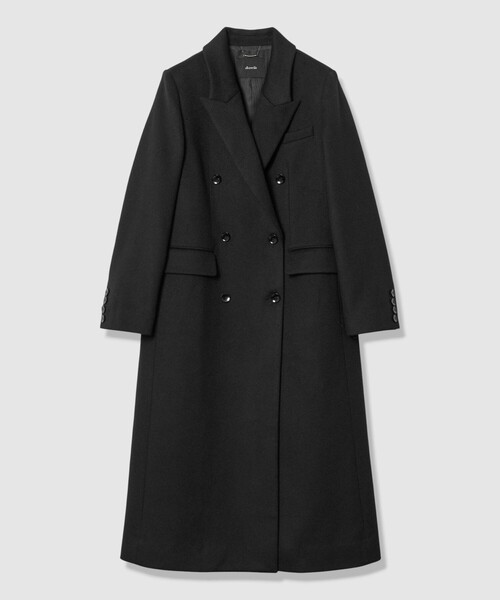 allureville（アルアバイル）の「カシミヤ混ロングチェスターコート（チェスターコート・レディース・ブラック・1/2）」の17枚目の写真