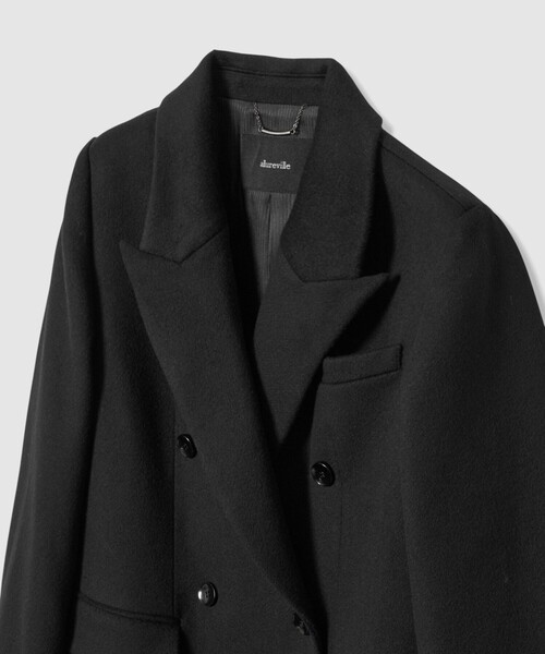 セール】カシミヤ混ロングチェスターコート（チェスターコート