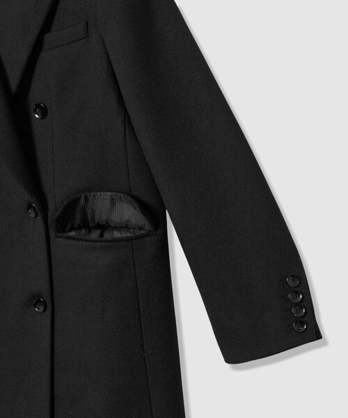 allureville カシミヤ混ロングチェスターコート セール】カシミヤ混ロングチェスターコート（チェスターコート