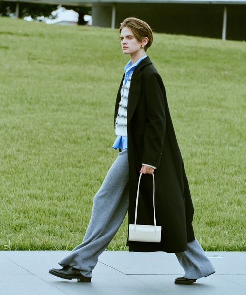 セール】カシミヤ混ロングチェスターコート（チェスターコート