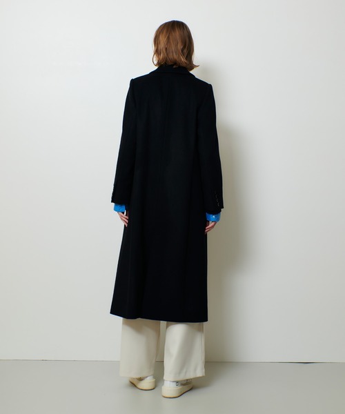 allureville カシミヤ混ロングチェスターコート allureville｜カシミヤ混ロングチェスターコート | Rakuten Fashion