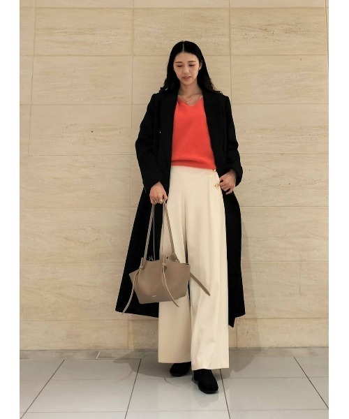 セール】カシミヤ混ロングチェスターコート（チェスターコート