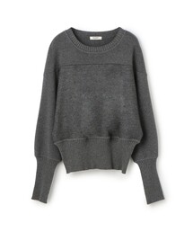 MACPHEE | ニットコンビジャージー クルーネックプルオーバー(Tシャツ/カットソー)