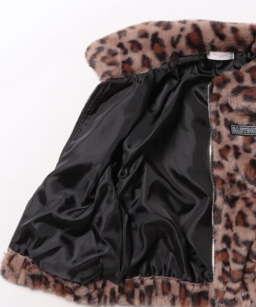 BABYDOLL(ベビードール)の「ファージャケット 0925K(その他アウター・キッズ・ブラウン/ブラック・90cm/100cm/120cm/130cm/140cm/110cm)」の4枚目の写真