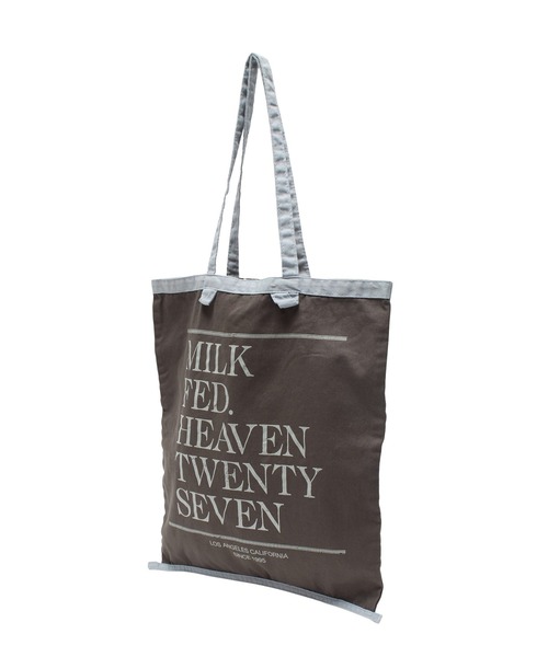 MILKFED.（ミルクフェド）の「PIPING LOGO TOTE BAG（トートバッグ・レディース・ホワイト/ネイビー/チャコール・ONE SIZE）」の17枚目の写真