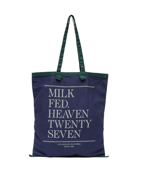 MILKFED.（ミルクフェド）の「PIPING LOGO TOTE BAG（トートバッグ・レディース・ホワイト/ネイビー/チャコール・ONE SIZE）」の22枚目の写真