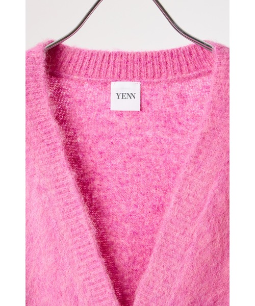 YENN(イエン)の「【 YENN / イエン 】ALPACA MIX TUNIC PULLOVER / アルパカミックスチュニックプルオーバー(ニット/セーター・レディース・チャコールグレー/ピンク/アイボリー・FREE)」の19枚目の写真
