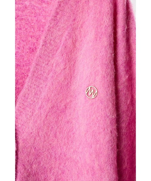 YENN(イエン)の「【 YENN / イエン 】ALPACA MIX TUNIC PULLOVER / アルパカミックスチュニックプルオーバー(ニット/セーター・レディース・チャコールグレー/ピンク/アイボリー・FREE)」の21枚目の写真