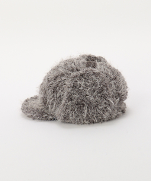 セール】【AWESOME NEEDS / オーサムニーズ】 FUR TRAPPER CAP_FLUFFY
