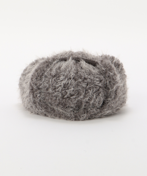 セール】【AWESOME NEEDS / オーサムニーズ】 FUR TRAPPER CAP_FLUFFY
