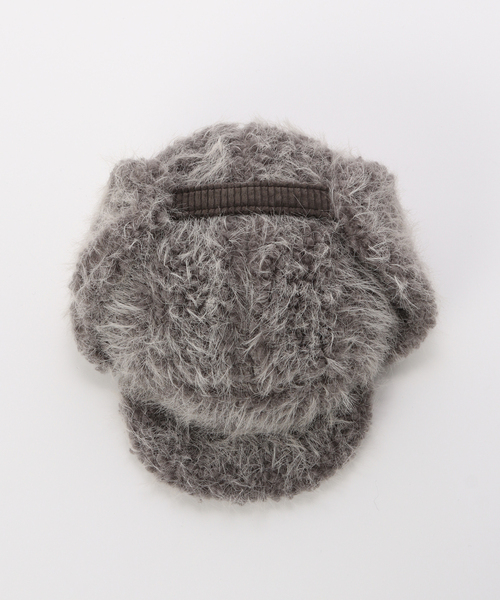 セール】【AWESOME NEEDS / オーサムニーズ】 FUR TRAPPER CAP_FLUFFY