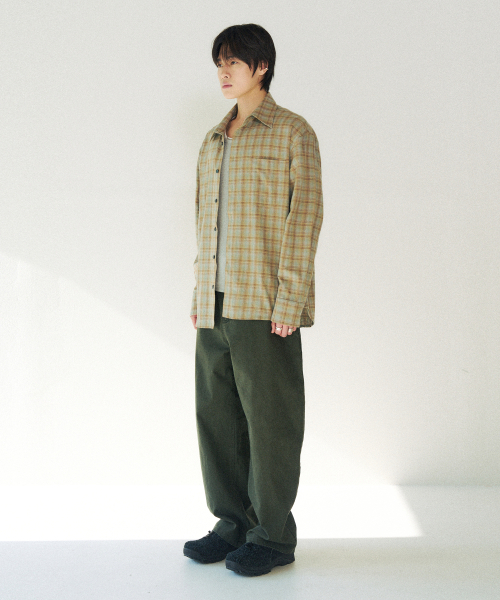 SLOWACID（スローアシッド）の「ラスティックビンテージチェックシャツ[スカイブルー]（シャツ/ブラウス・レディース・その他・SMALL/MEDIUM/LARGE）」の3枚目の写真