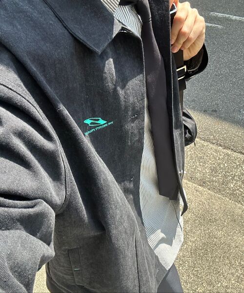 TAKEASY（テイクイージー）の「シティストライプオーバーシャツ（シティブルー）（シャツ/ブラウス・メンズ・その他・SMALL/MEDIUM/LARGE）」の7枚目の写真