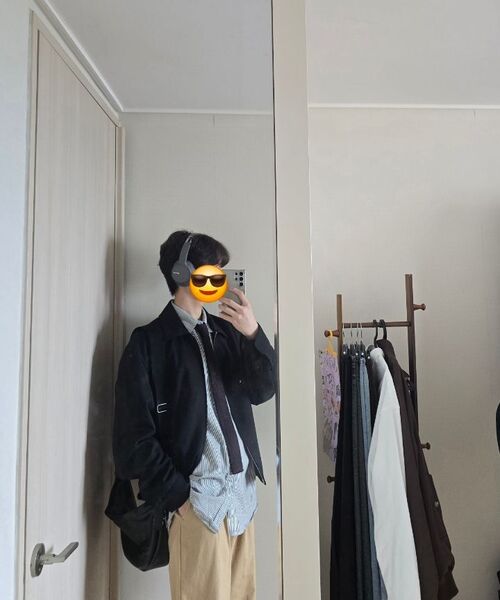 TAKEASY（テイクイージー）の「シティストライプオーバーシャツ（シティブルー）（シャツ/ブラウス・メンズ・その他・SMALL/MEDIUM/LARGE）」の10枚目の写真