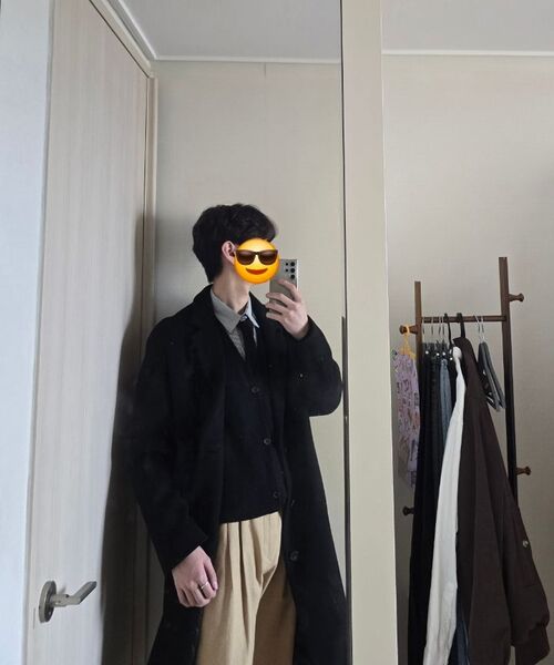 TAKEASY（テイクイージー）の「シティストライプオーバーシャツ（シティブルー）（シャツ/ブラウス・メンズ・その他・SMALL/MEDIUM/LARGE）」の11枚目の写真
