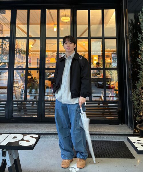 TAKEASY（テイクイージー）の「シティストライプオーバーシャツ（シティブルー）（シャツ/ブラウス・メンズ・その他・SMALL/MEDIUM/LARGE）」の13枚目の写真