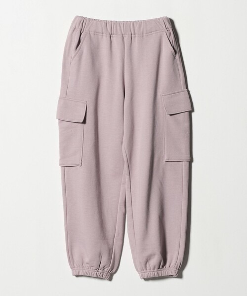 green label relaxing(グリーンレーベルリラクシング)の「裏毛 ワイドカーゴパンツ(ライトピンク)/ キッズ 100cm-160cm(カーゴパンツ・キッズ・ライトピンク・130cm/140cm/160cm/120cm/150cm/110cm/100cm)」の13枚目の写真