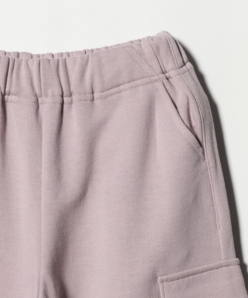 green label relaxing(グリーンレーベルリラクシング)の「裏毛 ワイドカーゴパンツ(ライトピンク)/ キッズ 100cm-160cm(カーゴパンツ・キッズ・ライトピンク・130cm/140cm/160cm/120cm/150cm/110cm/100cm)」の15枚目の写真