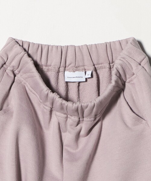 green label relaxing(グリーンレーベルリラクシング)の「裏毛 ワイドカーゴパンツ(ライトピンク)/ キッズ 100cm-160cm(カーゴパンツ・キッズ・ライトピンク・130cm/140cm/160cm/120cm/150cm/110cm/100cm)」の18枚目の写真