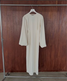 Amiur（エミレ）の「balloon sleeve waist tuck ops / バルーンスリーブウエストタックワンピース（ワンピース）」