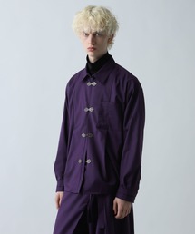 HARE | YOSEメタルボタンタックシャツ(HARE)(シャツ/ブラウス)