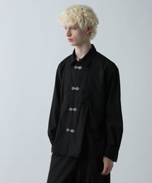 HARE | YOSEメタルボタンタックシャツ(HARE)(シャツ/ブラウス)