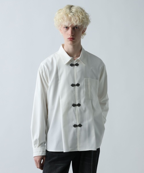 いなゆう　　ミリタリー風 ホワイトボタンシャツ VINTAGE IVY シャツ(14H(M) 白): メンズ｜メーカーズシャツ鎌倉 公式通販